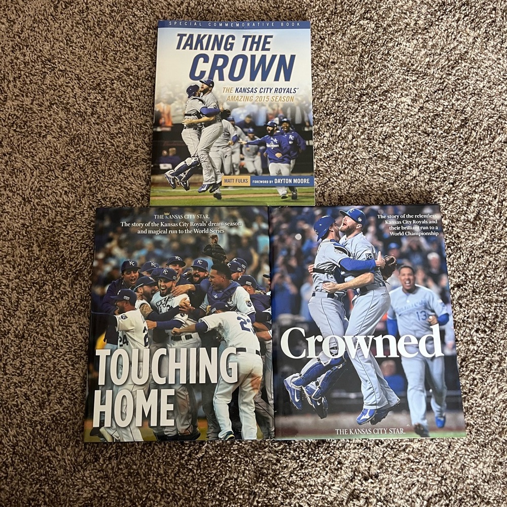 Kansas City Royals Championship Book Set